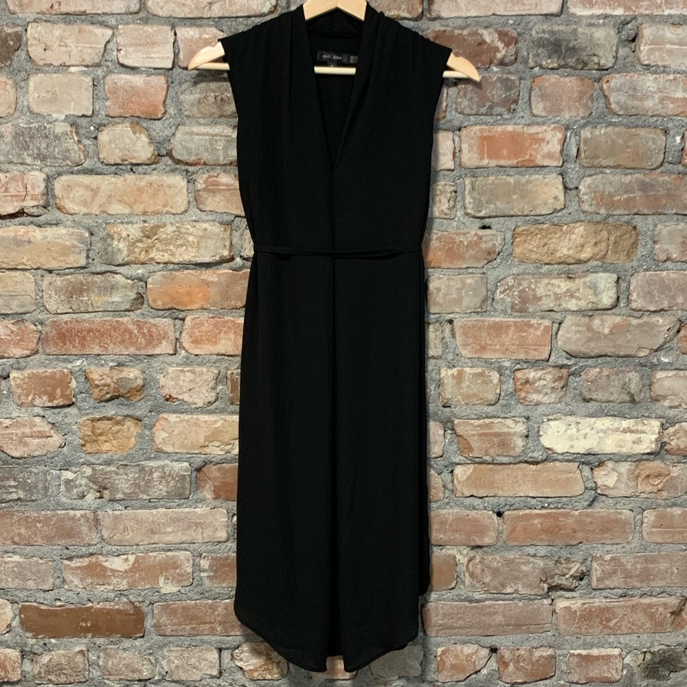 Stork & Babe maternity black dress
